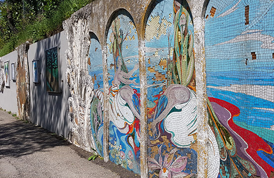 Lavacchio borgo di murales