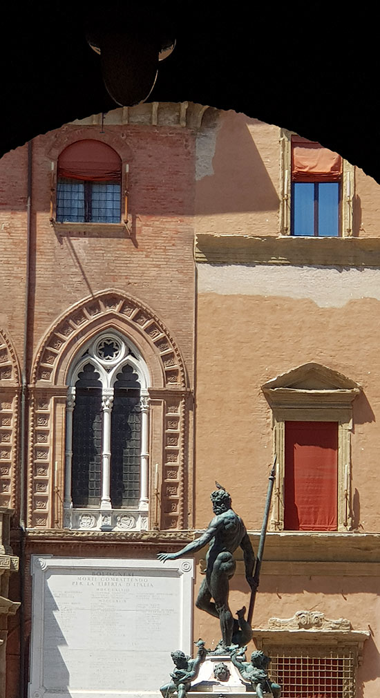 Bologna e il cinema Piazza Maggiore