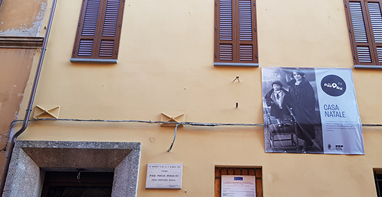 Casa natale Pasolini a Bologna
